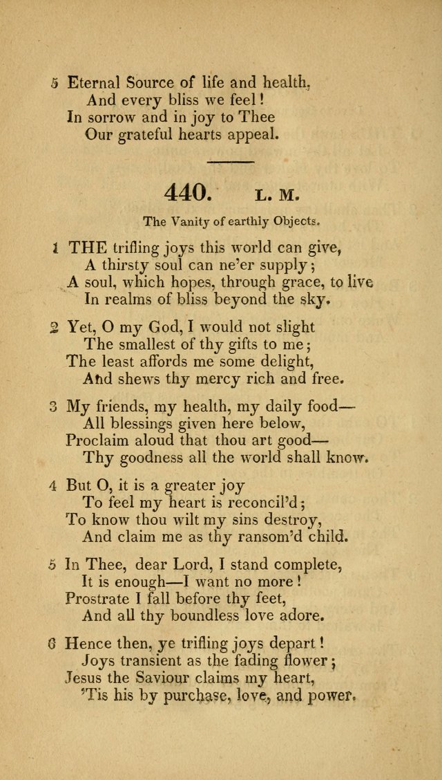 Christian Hymns: adapted to the worship of God our Saviour in public and private devotion, compiled from the most approved ancient and modern authors, for the Central Universalist Society... page 329