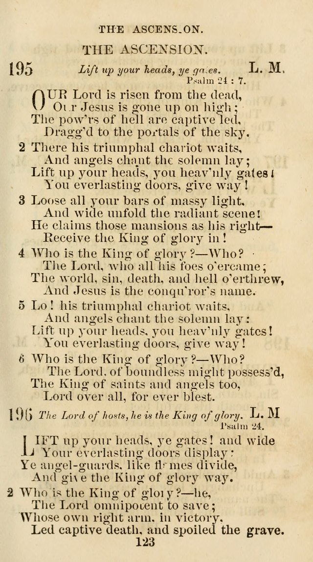 The Christian Hymn Book: a compilation of psalms, hymns and spiritual songs, original and selected (Rev. and enl.) page 132