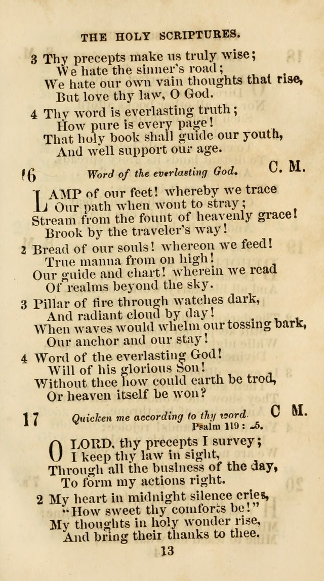 The Christian Hymn Book: a compilation of psalms, hymns and spiritual songs, original and selected (Rev. and enl.) page 22