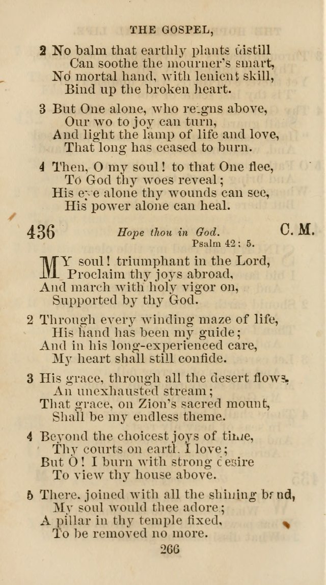 The Christian Hymn Book: a compilation of psalms, hymns and spiritual songs, original and selected (Rev. and enl.) page 275