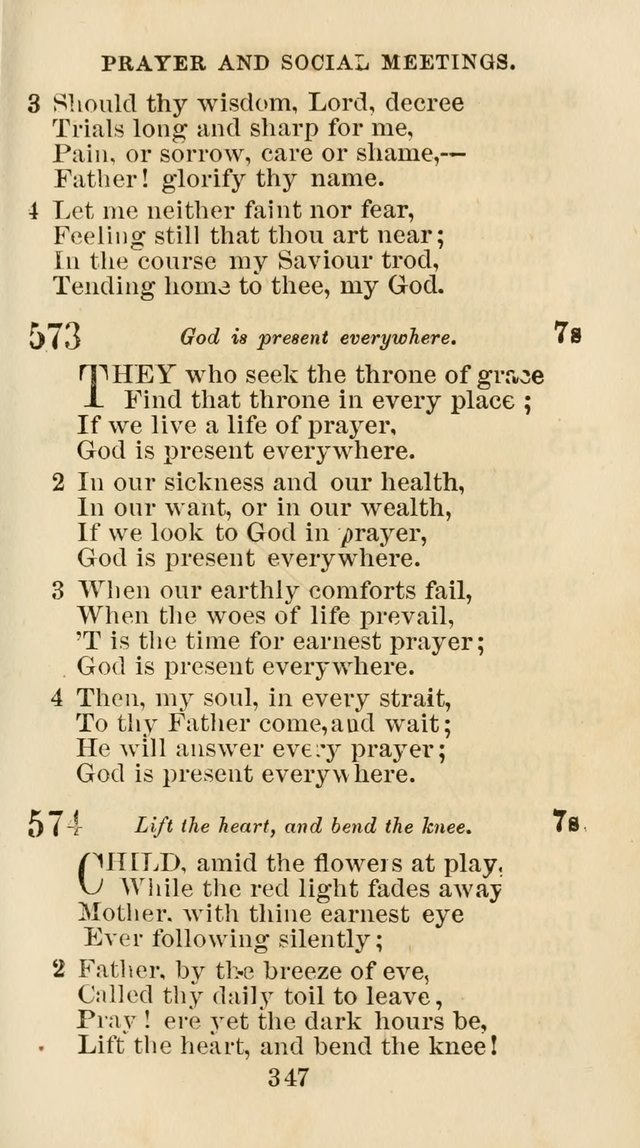 The Christian Hymn Book: a compilation of psalms, hymns and spiritual songs, original and selected (Rev. and enl.) page 356