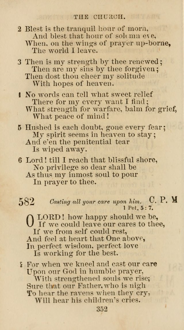 The Christian Hymn Book: a compilation of psalms, hymns and spiritual songs, original and selected (Rev. and enl.) page 361