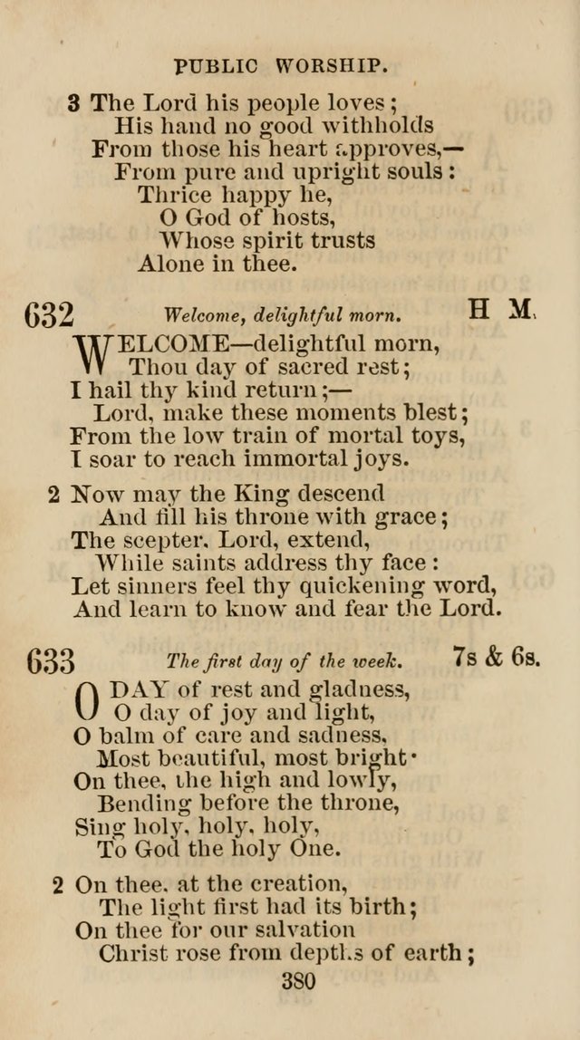 The Christian Hymn Book: a compilation of psalms, hymns and spiritual songs, original and selected (Rev. and enl.) page 389
