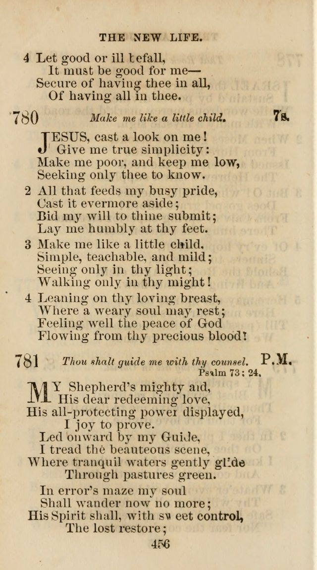 The Christian Hymn Book: a compilation of psalms, hymns and spiritual songs, original and selected (Rev. and enl.) page 465