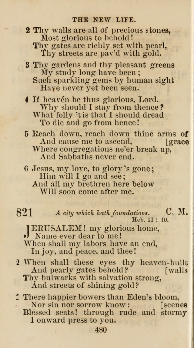 The Christian Hymn Book: a compilation of psalms, hymns and spiritual songs, original and selected (Rev. and enl.) page 489