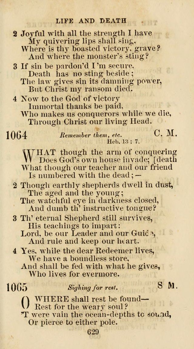 The Christian Hymn Book: a compilation of psalms, hymns and spiritual songs, original and selected (Rev. and enl.) page 638