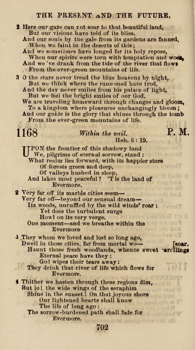 The Christian Hymn Book: a compilation of psalms, hymns and spiritual songs, original and selected (Rev. and enl.) page 711