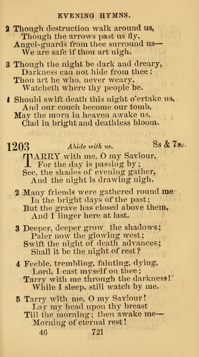 The Christian Hymn Book: a compilation of psalms, hymns and spiritual songs, original and selected (Rev. and enl.) page 730