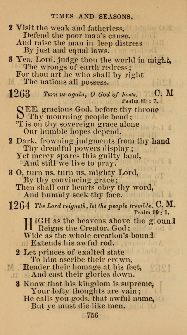 The Christian Hymn Book: a compilation of psalms, hymns and spiritual songs, original and selected (Rev. and enl.) page 765