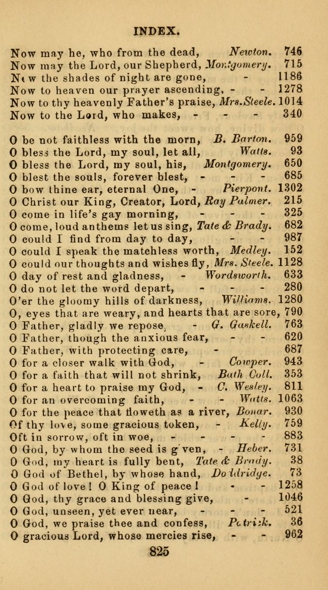 The Christian Hymn Book: a compilation of psalms, hymns and spiritual songs, original and selected (Rev. and enl.) page 834