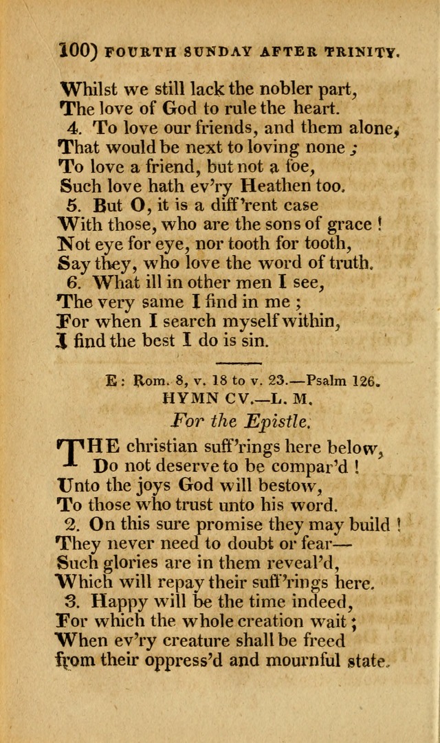 Church Hymn Book: consisting of newly composed hymns with the addition of hymns and psalms, from other authors, carefully adapted for the use of public worship, and many other occasions (1st ed.) page 119