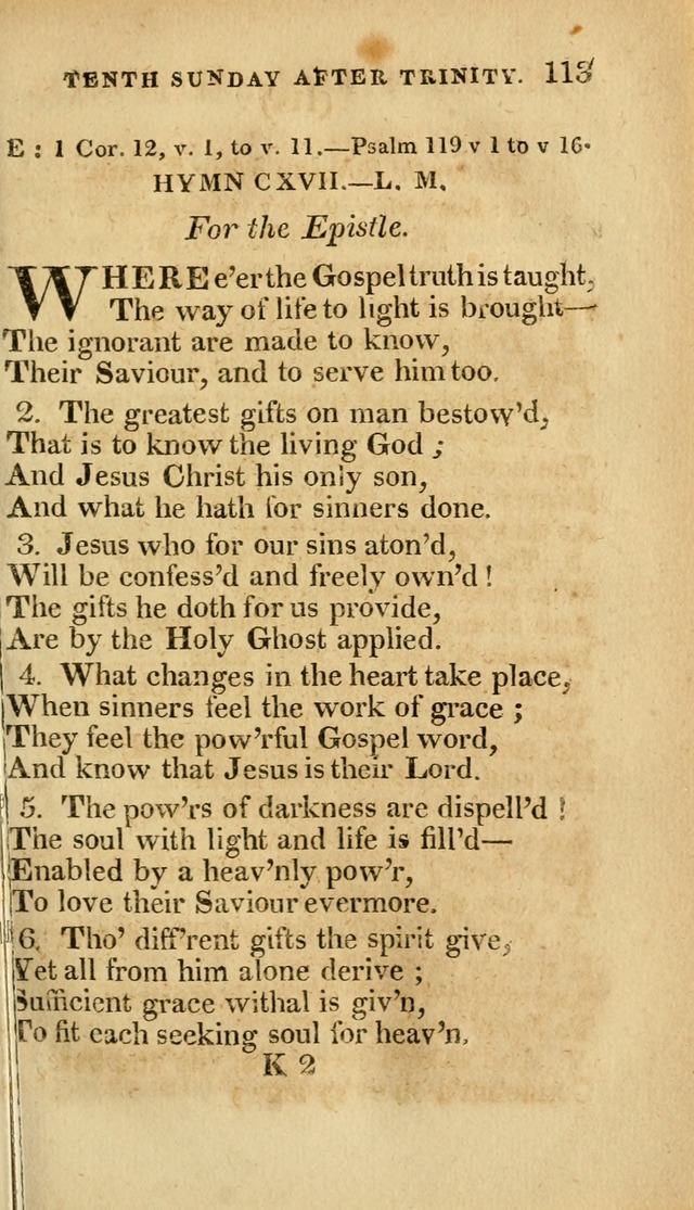 Church Hymn Book: consisting of newly composed hymns with the addition of hymns and psalms, from other authors, carefully adapted for the use of public worship, and many other occasions (1st ed.) page 132