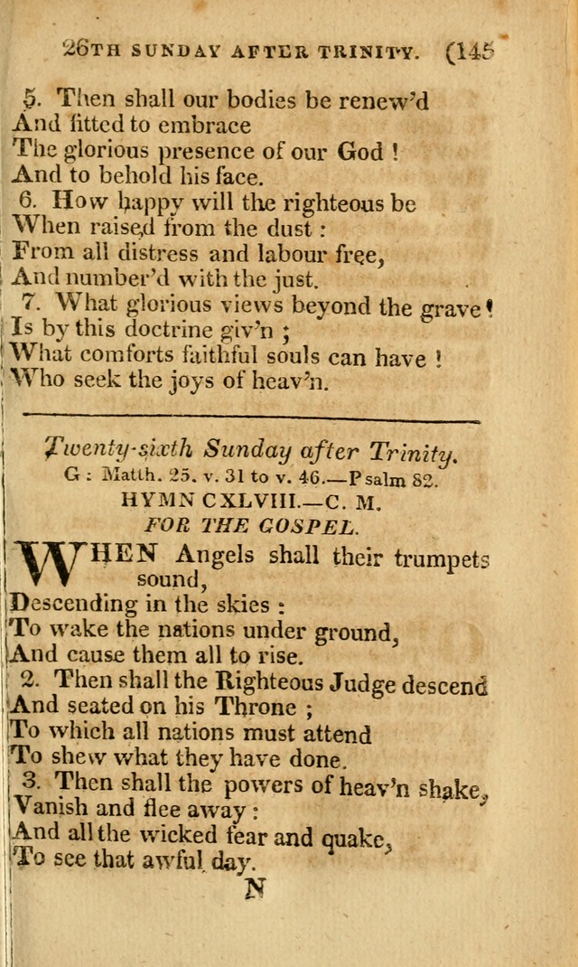 Church Hymn Book: consisting of newly composed hymns with the addition of hymns and psalms, from other authors, carefully adapted for the use of public worship, and many other occasions (1st ed.) page 164
