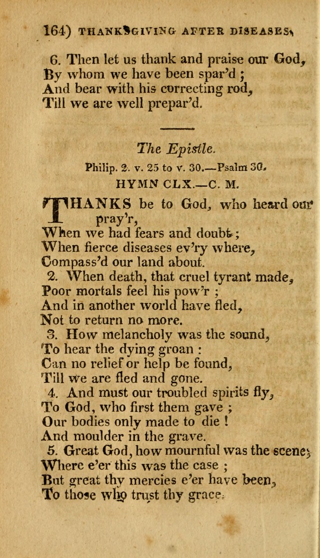 Church Hymn Book: consisting of newly composed hymns with the addition of hymns and psalms, from other authors, carefully adapted for the use of public worship, and many other occasions (1st ed.) page 183