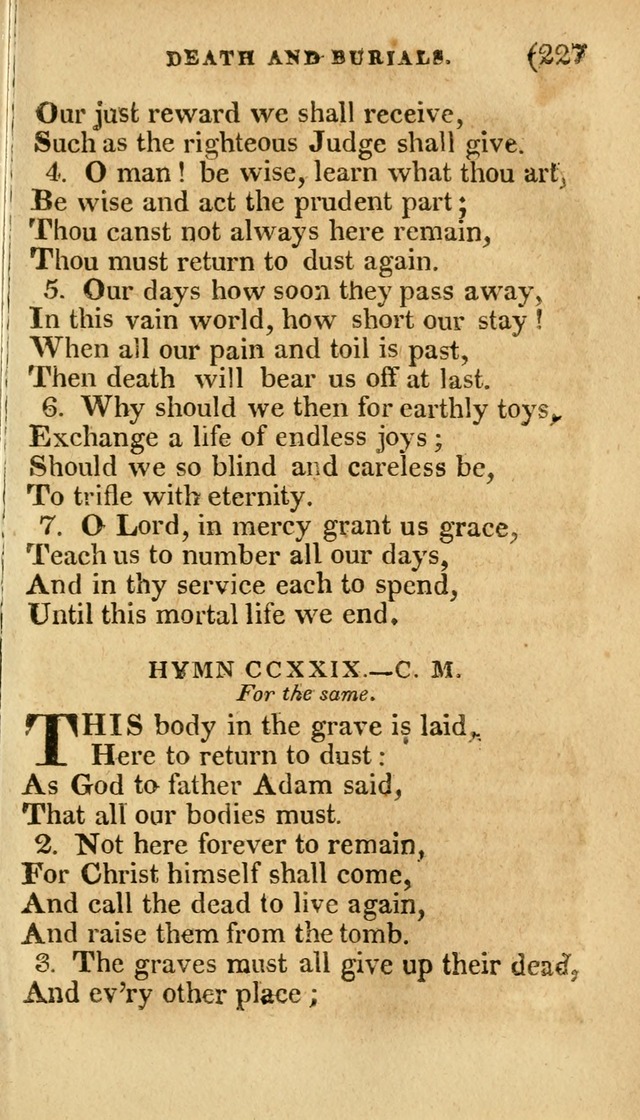 Church Hymn Book: consisting of newly composed hymns with the addition of hymns and psalms, from other authors, carefully adapted for the use of public worship, and many other occasions (1st ed.) page 246
