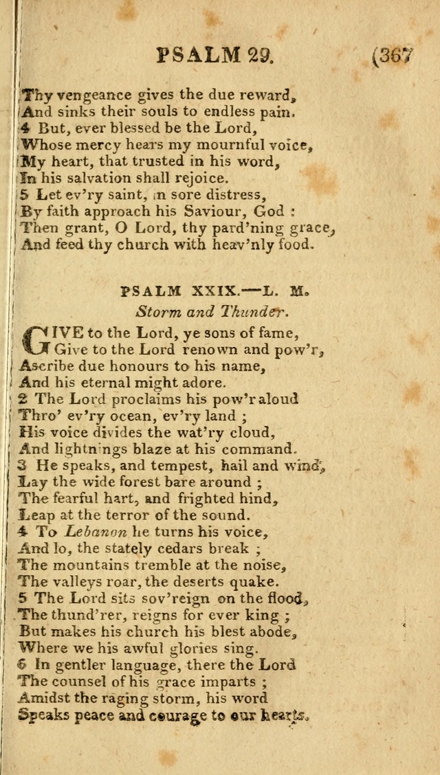 Church Hymn Book: consisting of newly composed hymns with the addition of hymns and psalms, from other authors, carefully adapted for the use of public worship, and many other occasions (1st ed.) page 386