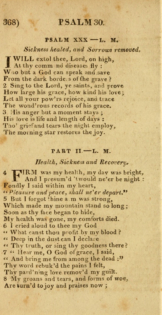 Church Hymn Book: consisting of newly composed hymns with the addition of hymns and psalms, from other authors, carefully adapted for the use of public worship, and many other occasions (1st ed.) page 387