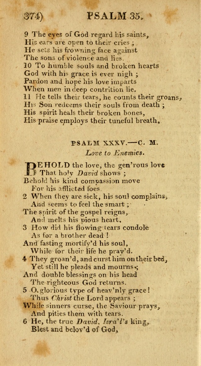 Church Hymn Book: consisting of newly composed hymns with the addition of hymns and psalms, from other authors, carefully adapted for the use of public worship, and many other occasions (1st ed.) page 393