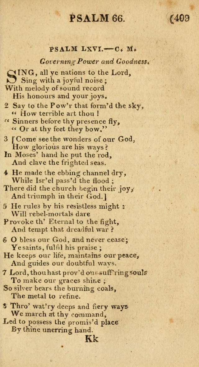 Church Hymn Book: consisting of newly composed hymns with the addition of hymns and psalms, from other authors, carefully adapted for the use of public worship, and many other occasions (1st ed.) page 428