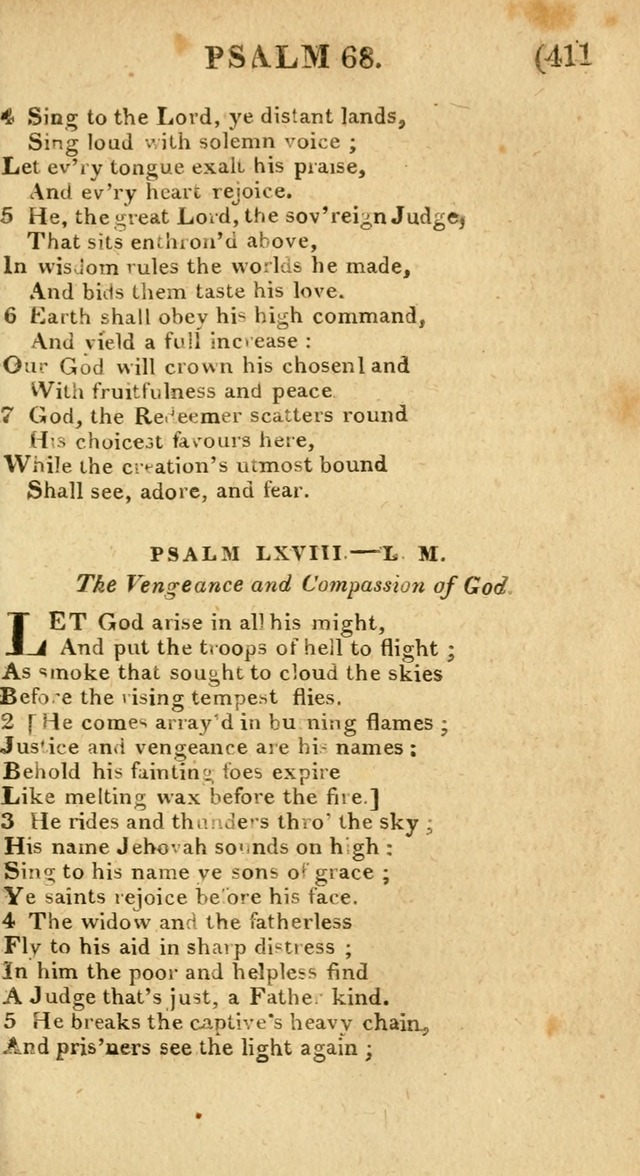 Church Hymn Book: consisting of newly composed hymns with the addition of hymns and psalms, from other authors, carefully adapted for the use of public worship, and many other occasions (1st ed.) page 430