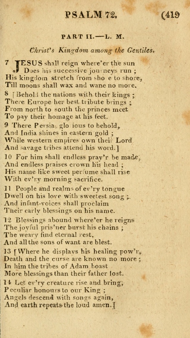 Church Hymn Book: consisting of newly composed hymns with the addition of hymns and psalms, from other authors, carefully adapted for the use of public worship, and many other occasions (1st ed.) page 438