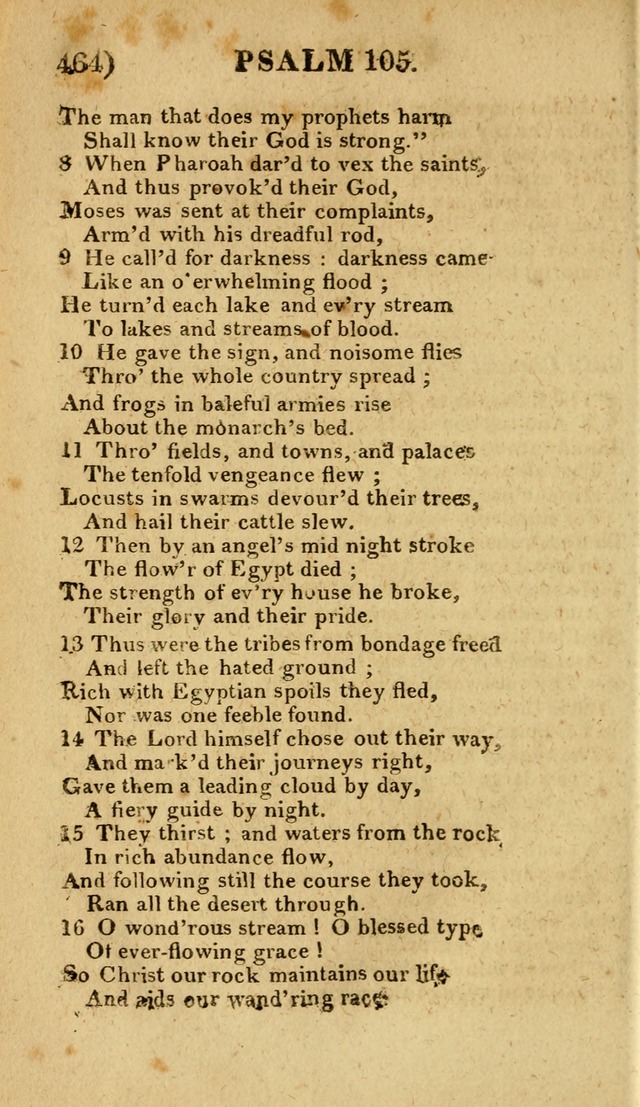 Church Hymn Book: consisting of newly composed hymns with the addition of hymns and psalms, from other authors, carefully adapted for the use of public worship, and many other occasions (1st ed.) page 483