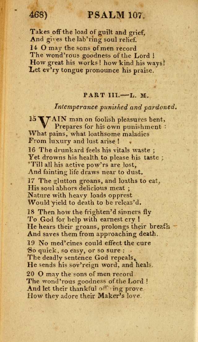 Church Hymn Book: consisting of newly composed hymns with the addition of hymns and psalms, from other authors, carefully adapted for the use of public worship, and many other occasions (1st ed.) page 487