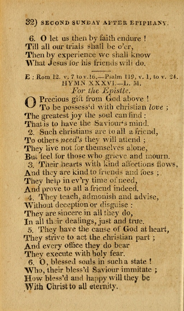 Church Hymn Book: consisting of newly composed hymns with the addition of hymns and psalms, from other authors, carefully adapted for the use of public worship, and many other occasions (1st ed.) page 51