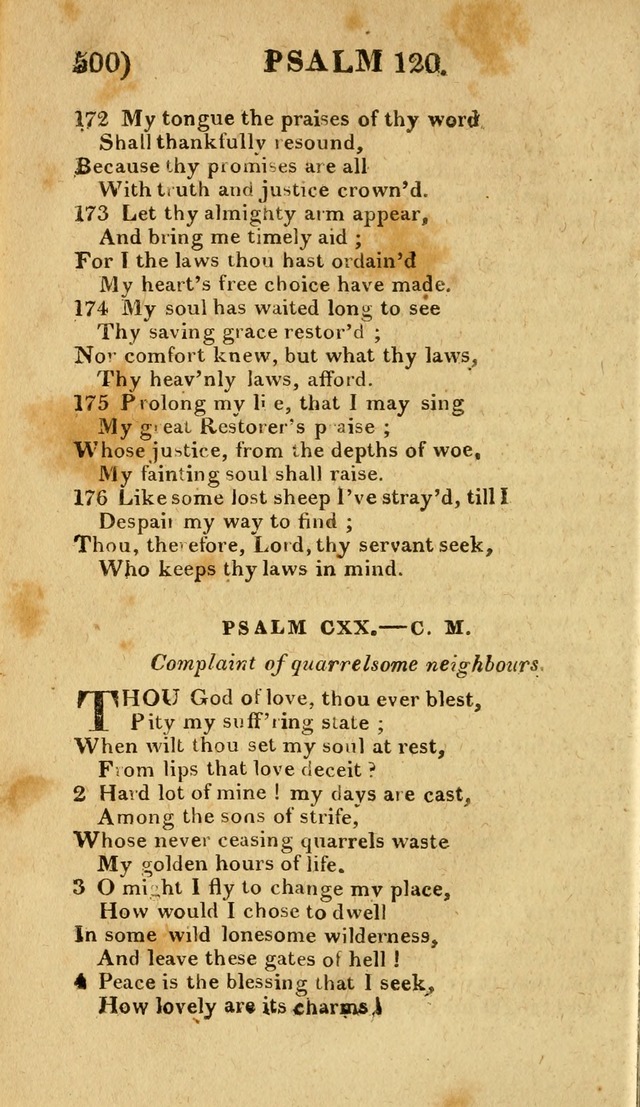 Church Hymn Book: consisting of newly composed hymns with the addition of hymns and psalms, from other authors, carefully adapted for the use of public worship, and many other occasions (1st ed.) page 519