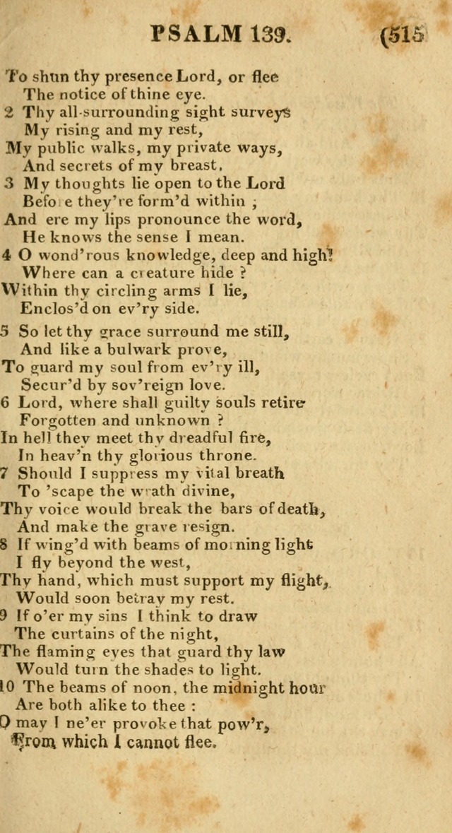 Church Hymn Book: consisting of newly composed hymns with the addition of hymns and psalms, from other authors, carefully adapted for the use of public worship, and many other occasions (1st ed.) page 534