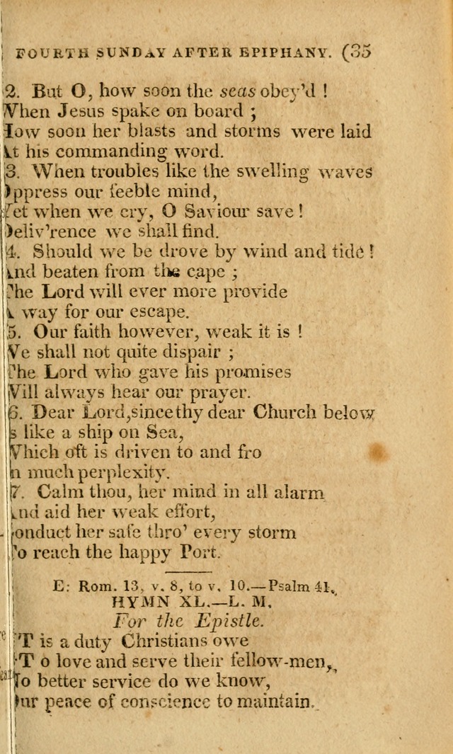 Church Hymn Book: consisting of newly composed hymns with the addition of hymns and psalms, from other authors, carefully adapted for the use of public worship, and many other occasions (1st ed.) page 54