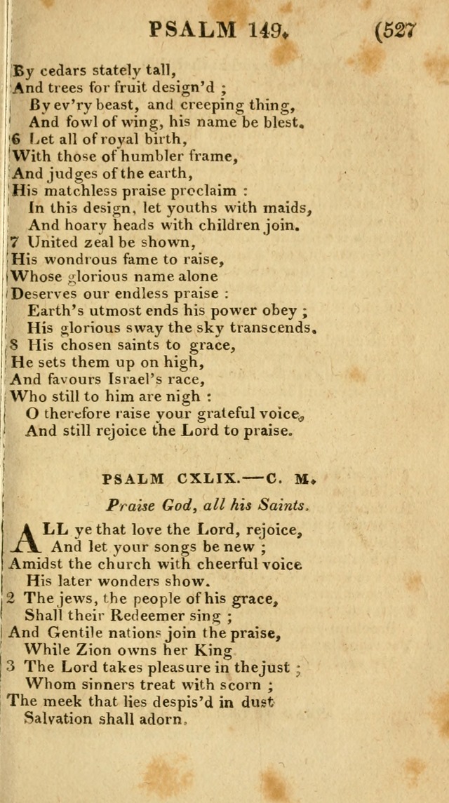 Church Hymn Book: consisting of newly composed hymns with the addition of hymns and psalms, from other authors, carefully adapted for the use of public worship, and many other occasions (1st ed.) page 546