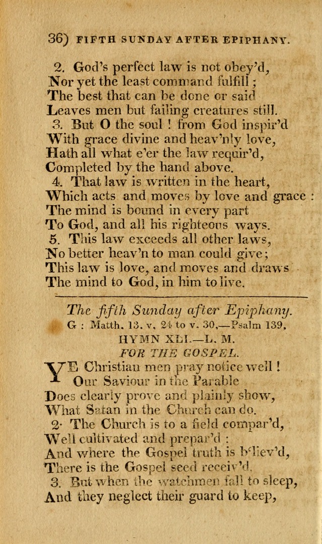 Church Hymn Book: consisting of newly composed hymns with the addition of hymns and psalms, from other authors, carefully adapted for the use of public worship, and many other occasions (1st ed.) page 55