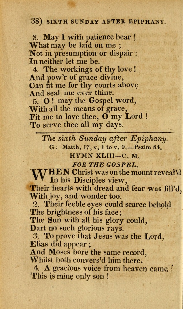 Church Hymn Book: consisting of newly composed hymns with the addition of hymns and psalms, from other authors, carefully adapted for the use of public worship, and many other occasions (1st ed.) page 57