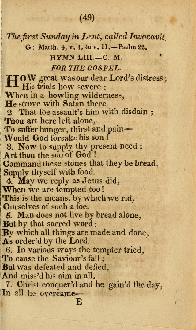 Church Hymn Book: consisting of newly composed hymns with the addition of hymns and psalms, from other authors, carefully adapted for the use of public worship, and many other occasions (1st ed.) page 68