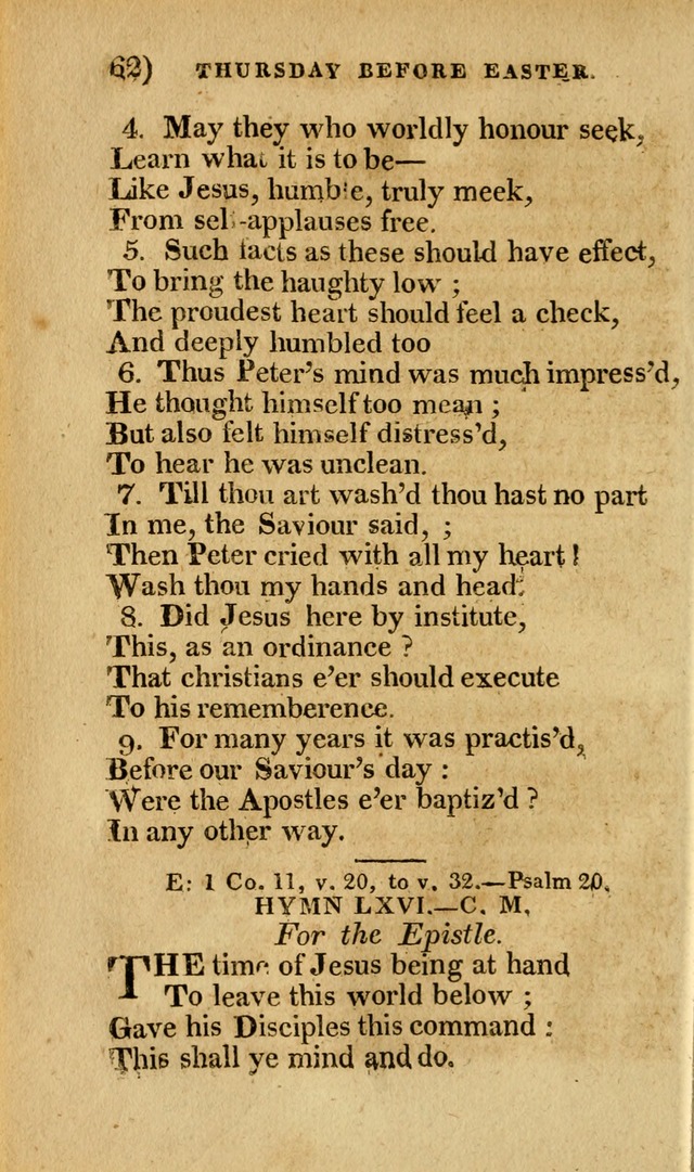 Church Hymn Book: consisting of newly composed hymns with the addition of hymns and psalms, from other authors, carefully adapted for the use of public worship, and many other occasions (1st ed.) page 81