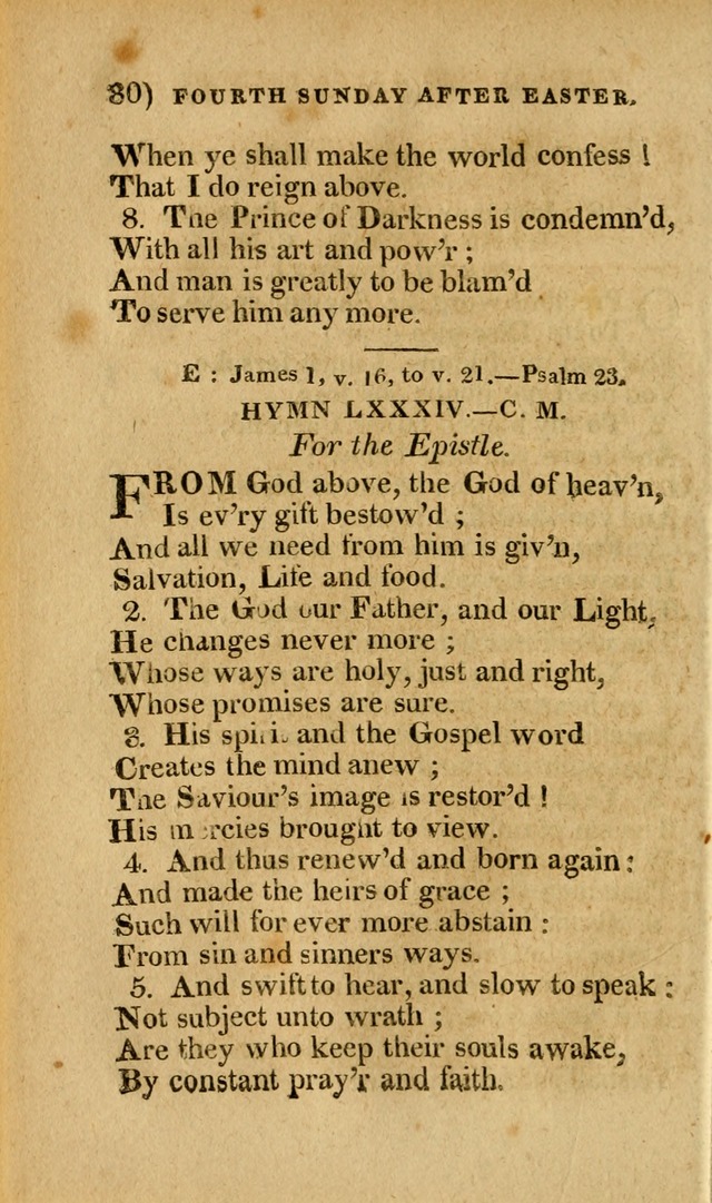 Church Hymn Book: consisting of newly composed hymns with the addition of hymns and psalms, from other authors, carefully adapted for the use of public worship, and many other occasions (1st ed.) page 99