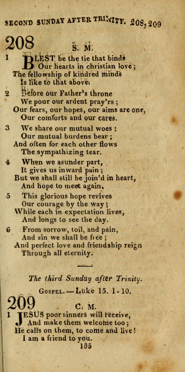 Church Hymn Book; consisting of hymns and psalms, original and selected. adapted to public worship and many other occasions. 2nd ed. page 153