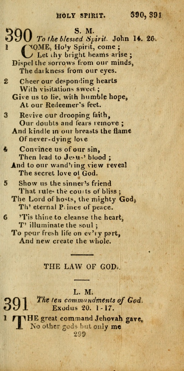 Church Hymn Book; consisting of hymns and psalms, original and selected. adapted to public worship and many other occasions. 2nd ed. page 297