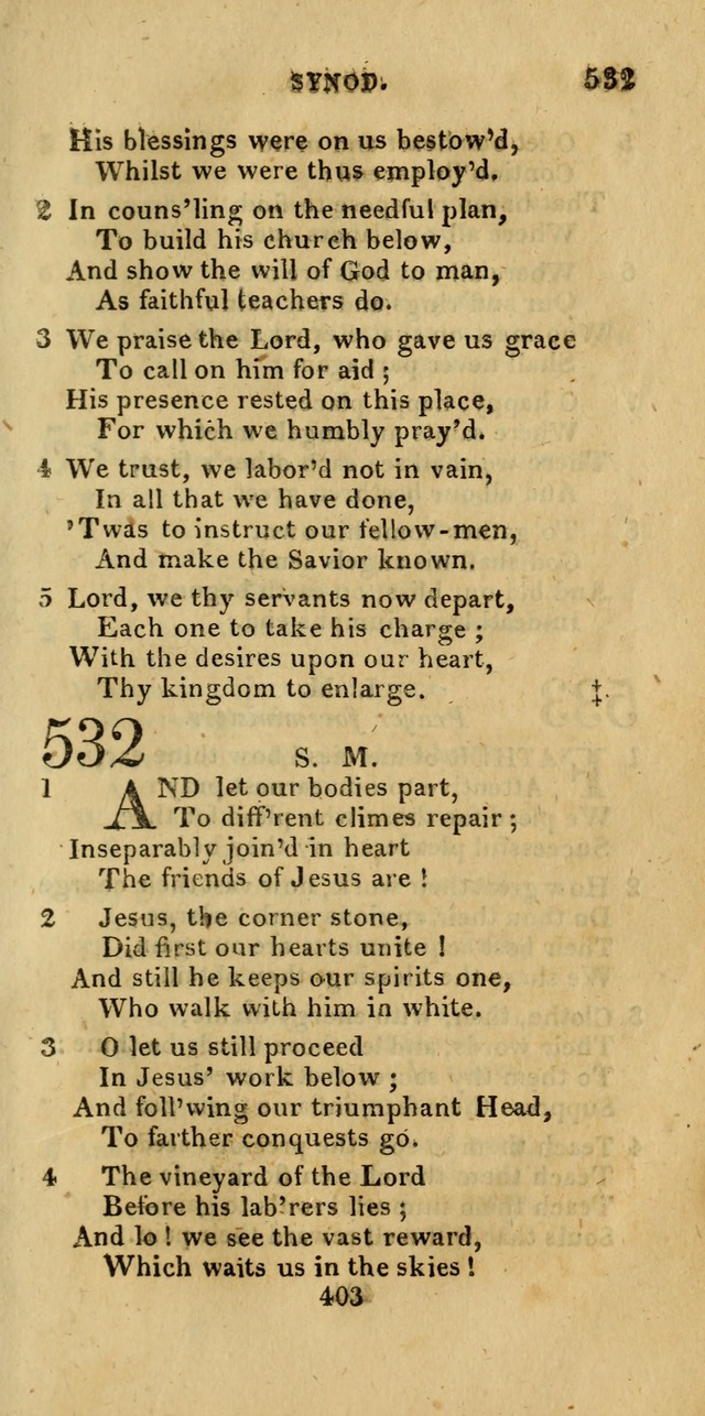 Church Hymn Book; consisting of hymns and psalms, original and selected. adapted to public worship and many other occasions. 2nd ed. page 401