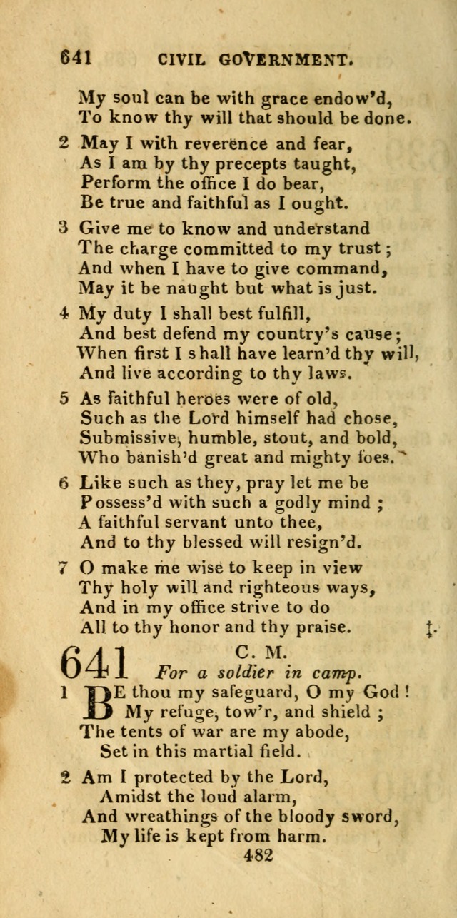 Church Hymn Book; consisting of hymns and psalms, original and selected. adapted to public worship and many other occasions. 2nd ed. page 478