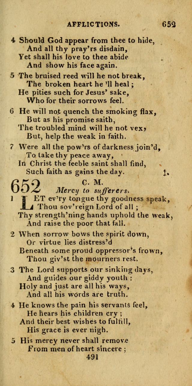 Church Hymn Book; consisting of hymns and psalms, original and selected. adapted to public worship and many other occasions. 2nd ed. page 487