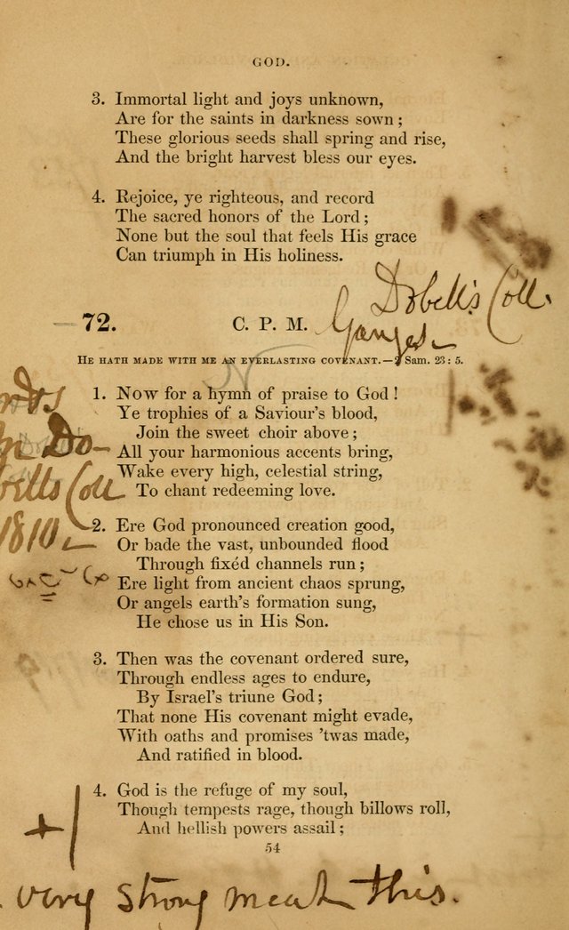 The Congregational Hymn Book: for the service of the sanctuary page 112