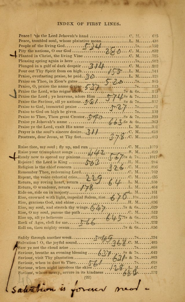 The Congregational Hymn Book: for the service of the sanctuary page 22