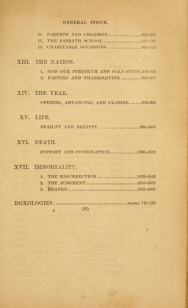 The Congregational Hymn Book: for the service of the sanctuary page 33