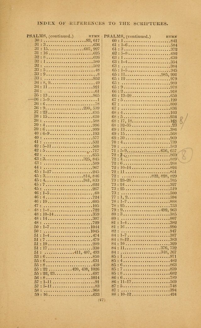 The Congregational Hymn Book: for the service of the sanctuary page 47