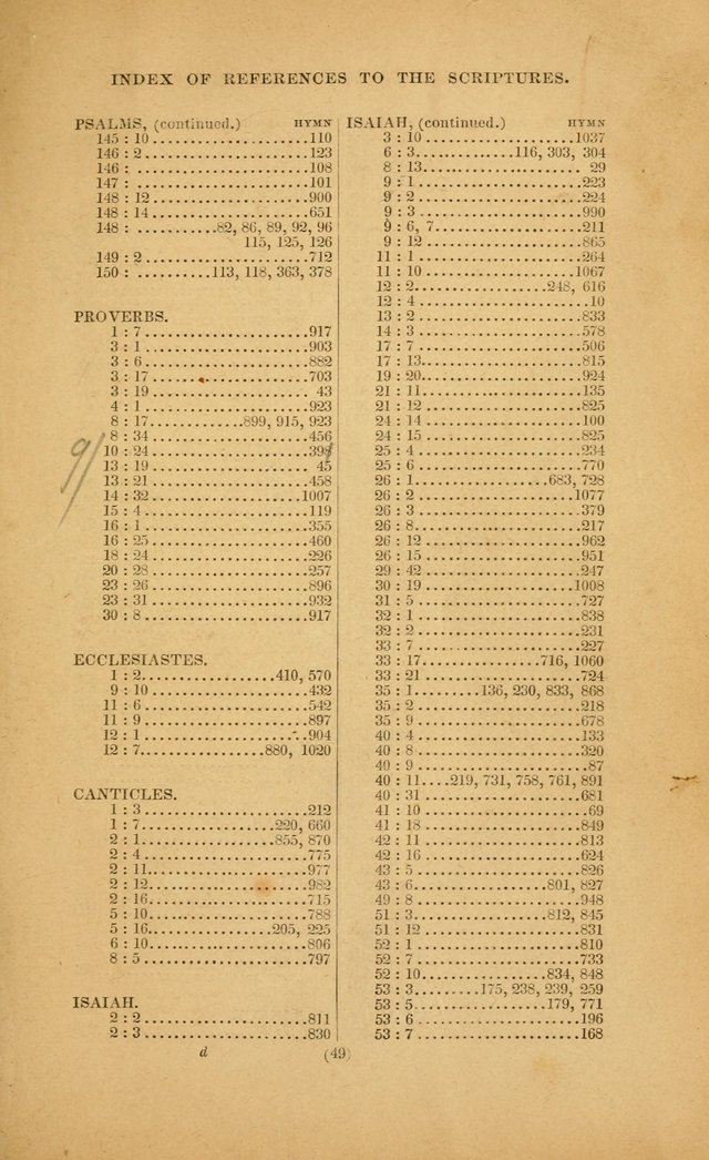 The Congregational Hymn Book: for the service of the sanctuary page 49