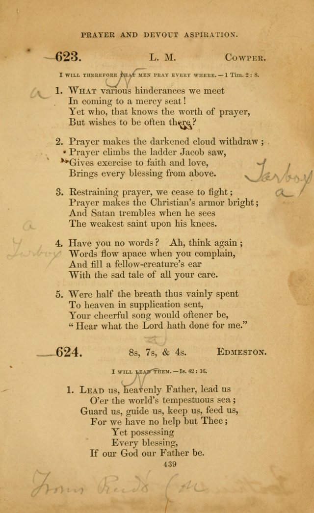 The Congregational Hymn Book: for the service of the sanctuary page 501