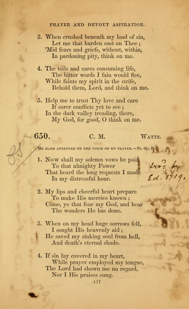 The Congregational Hymn Book: for the service of the sanctuary page 519