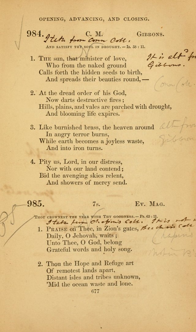 The Congregational Hymn Book: for the service of the sanctuary page 739